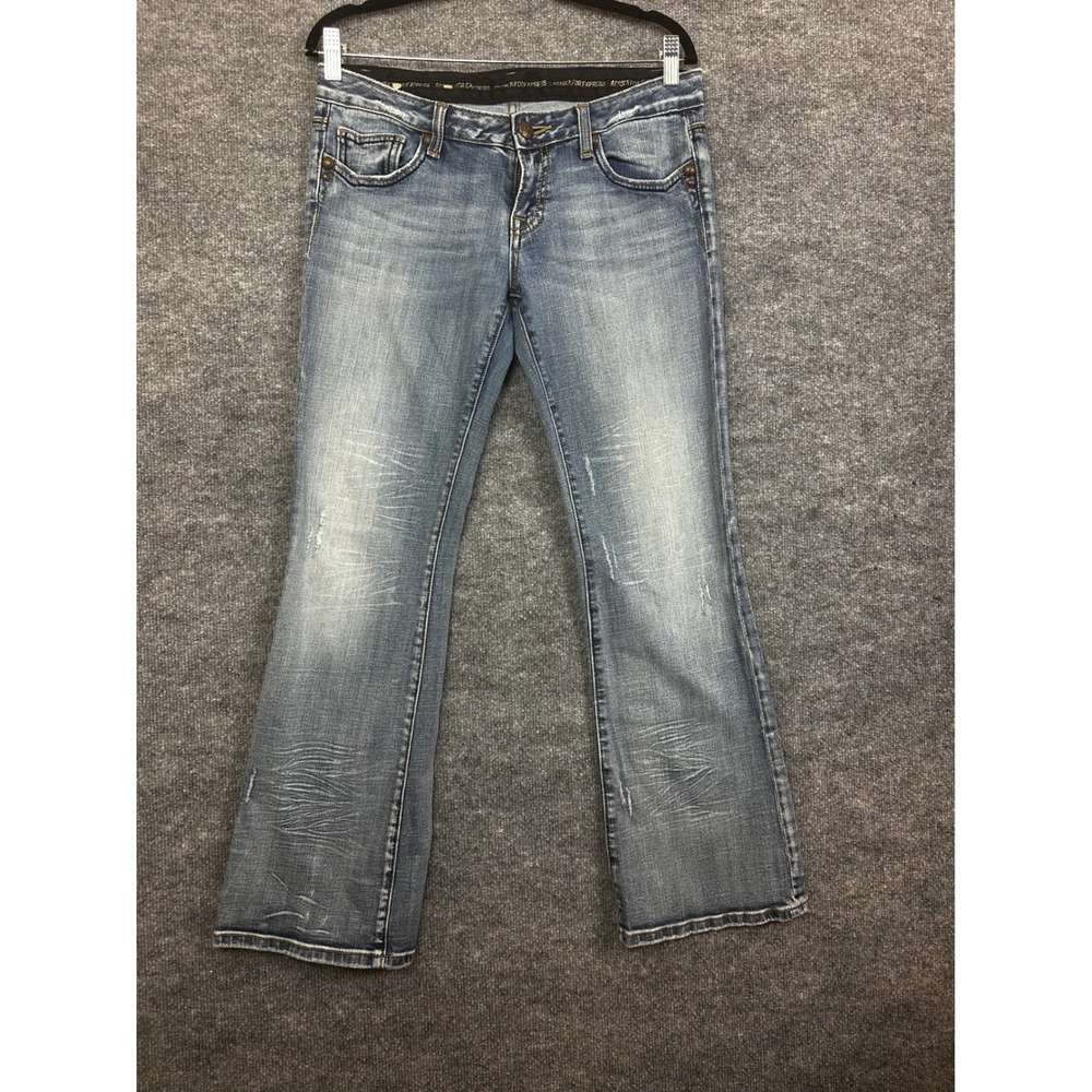 Rock & Republic for Express Denim Bootcut Jeans Women's Size 6S Distressed
